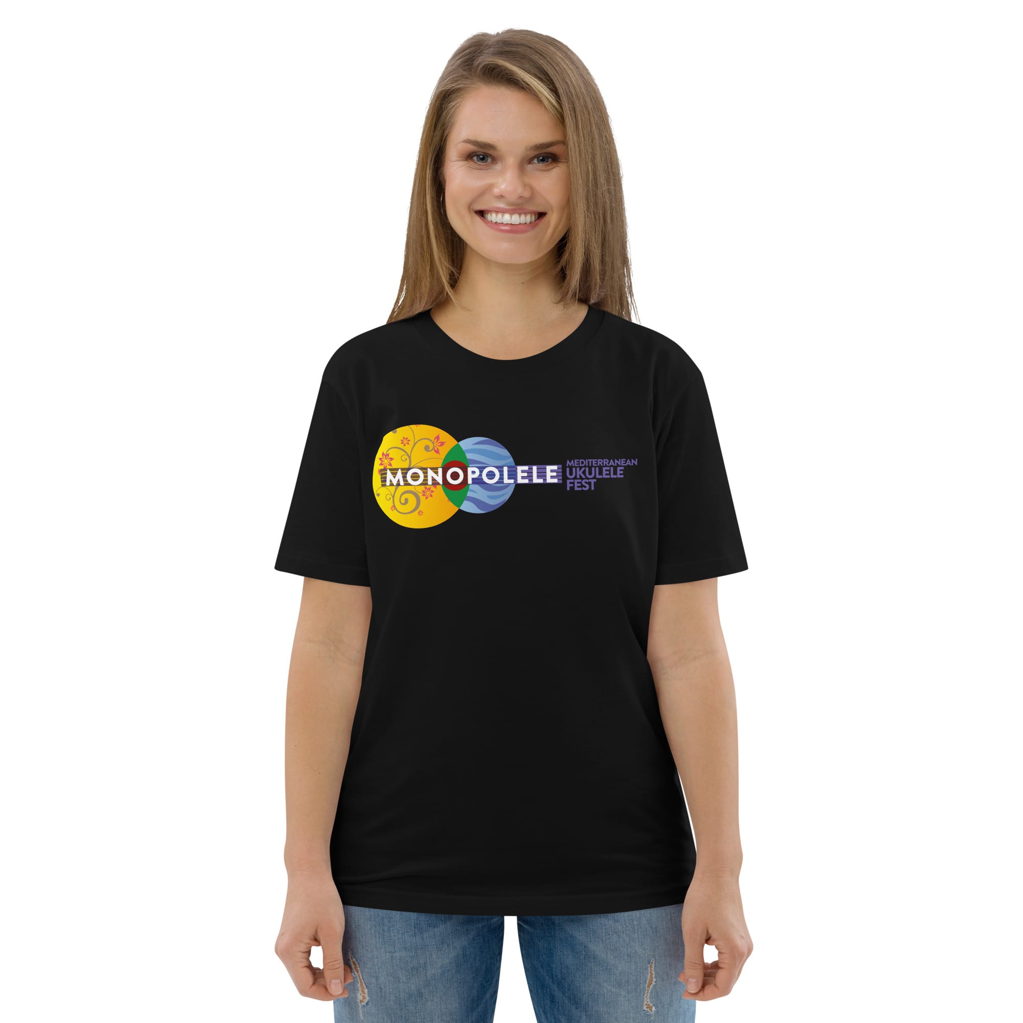 Monopolele logo - Unisex organic cotton t-shirt