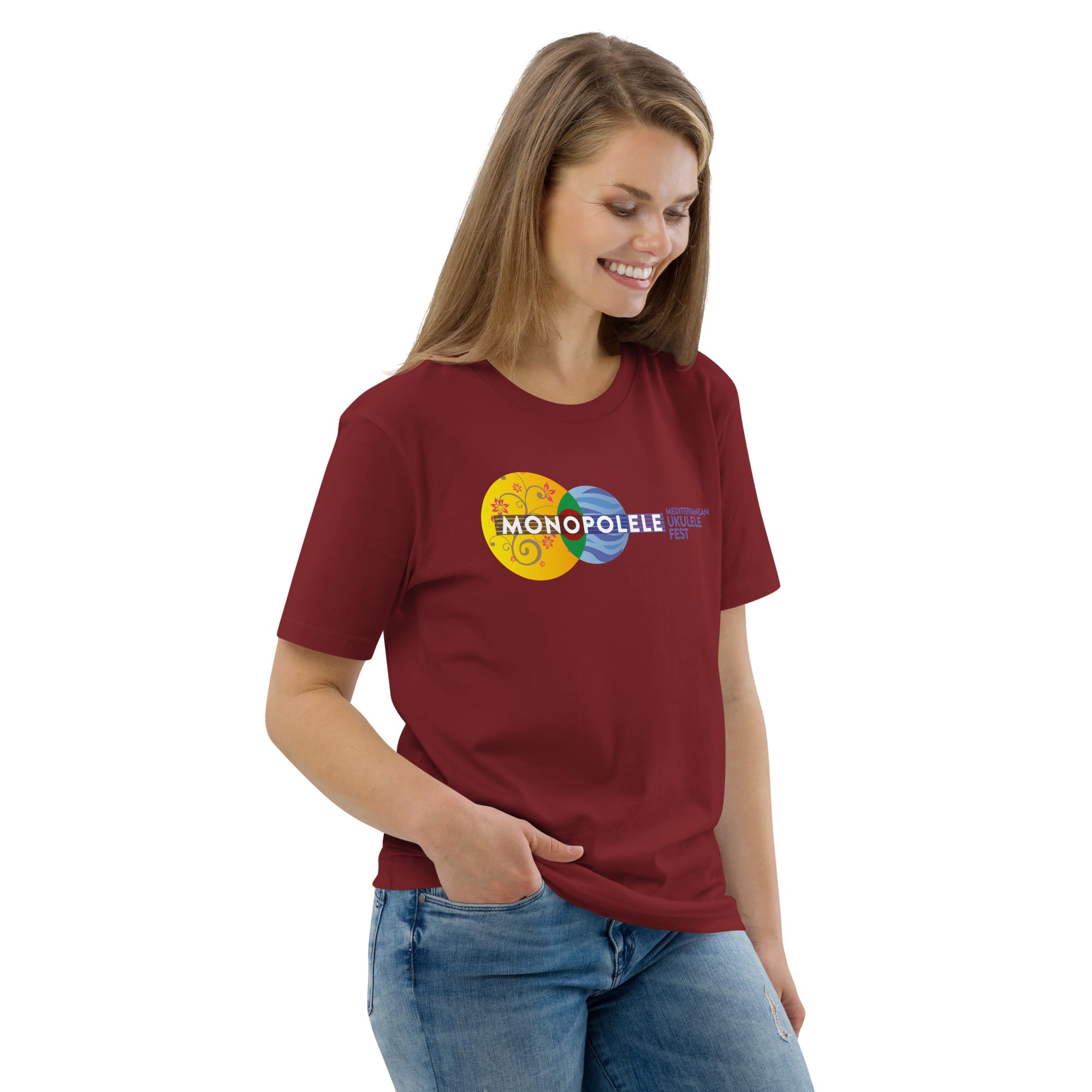 Monopolele logo - Unisex organic cotton t-shirt