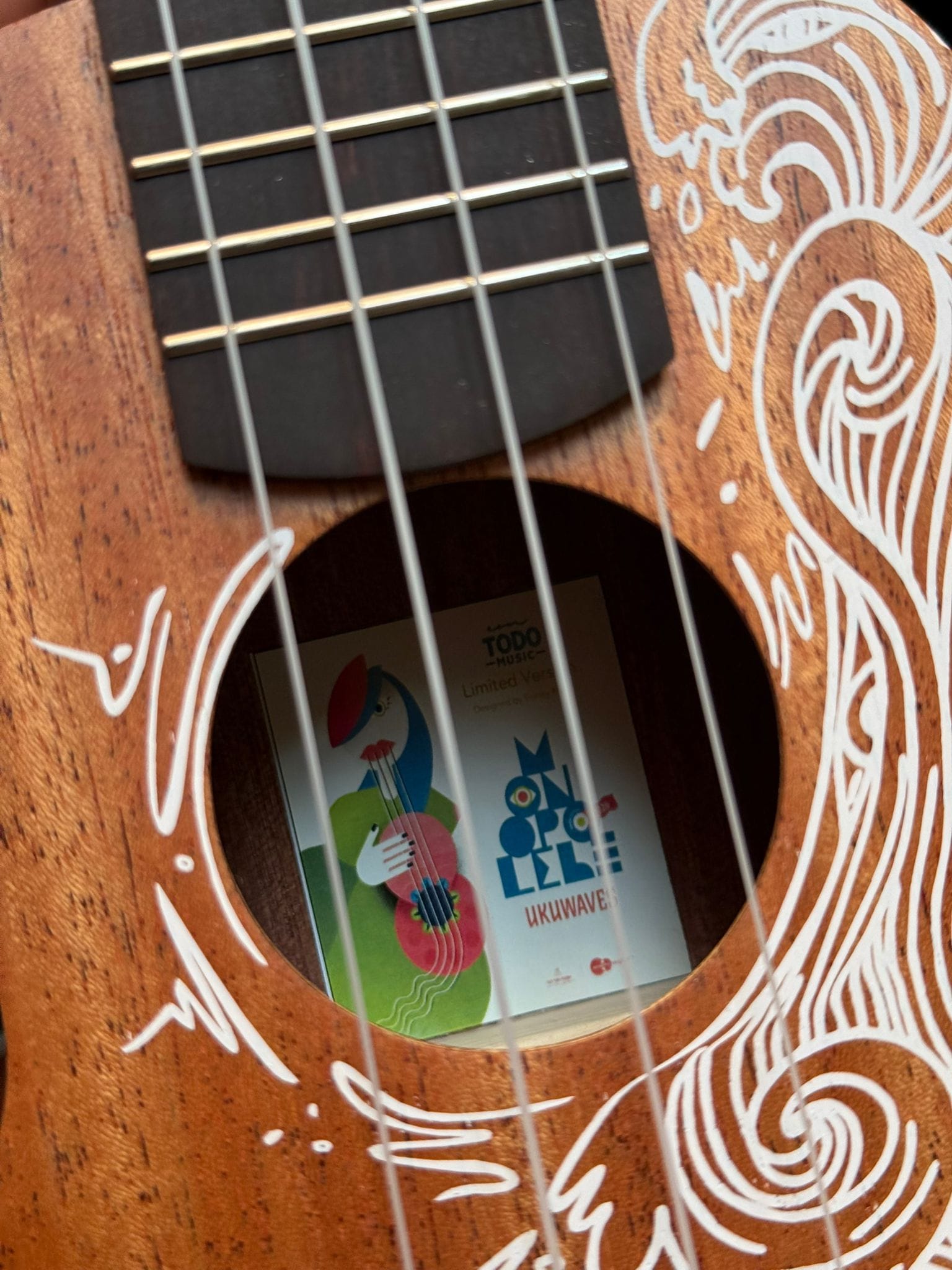 Monopolele Ukulele Soprano Long Neck by Todo