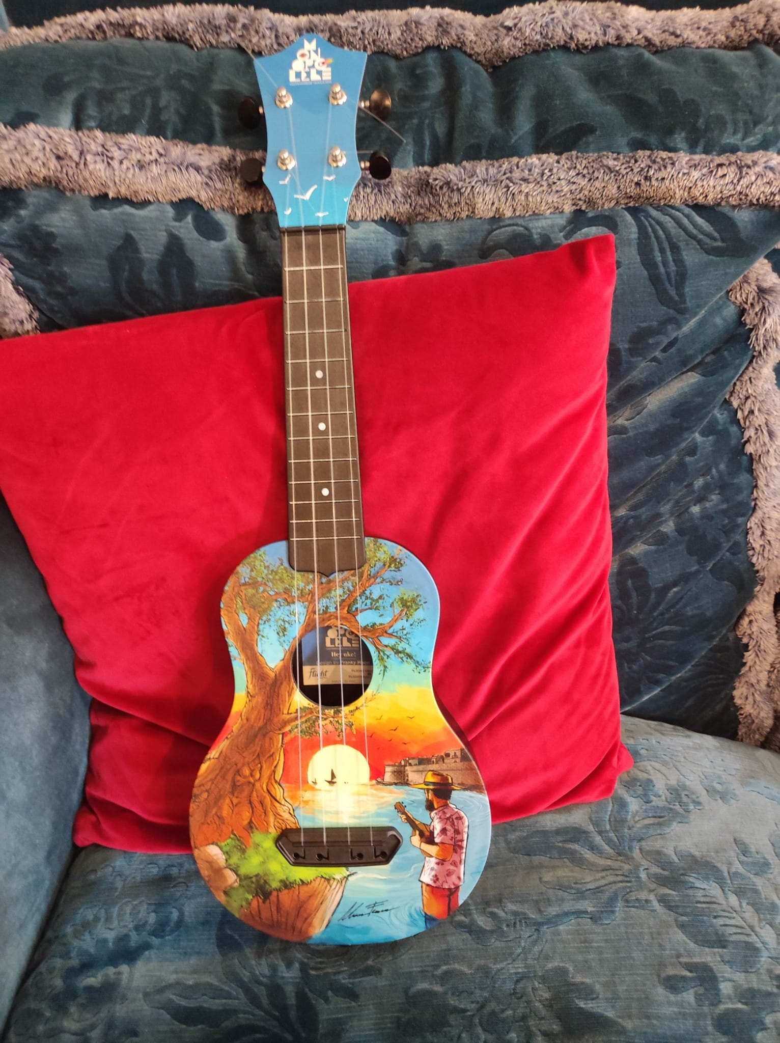 Monopolele Ukulele Soprano by Flight