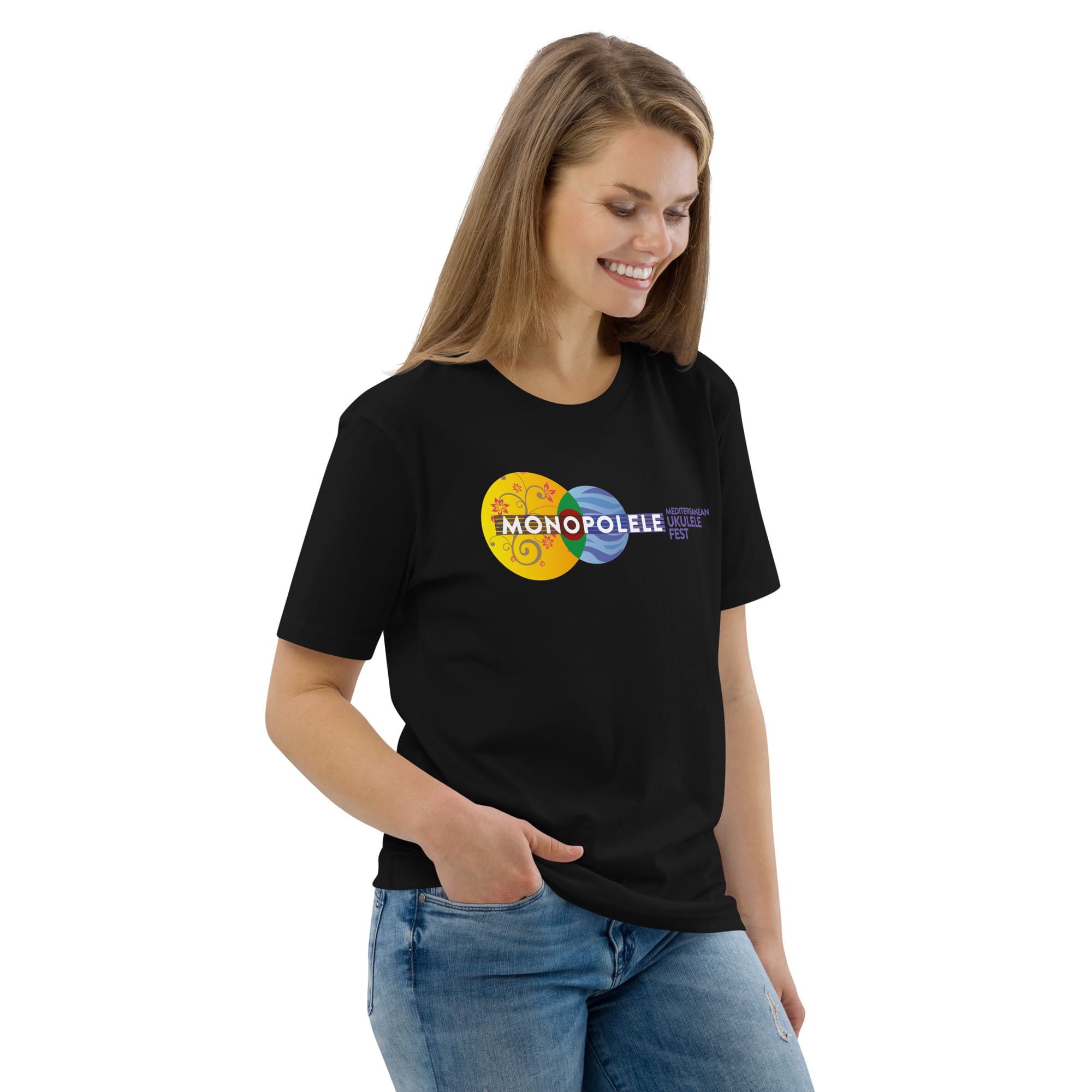 Monopolele logo - Unisex organic cotton t-shirt
